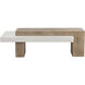 Herriot 56 X 28 inch Light Brown / Summer Sand Outdoor Coffee Table